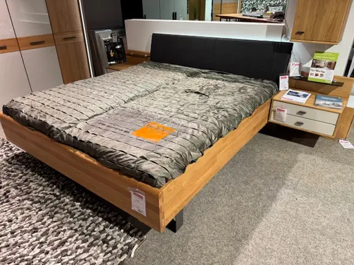 Bett inkl. Nachtkonsolen Lenoso 180x200cm